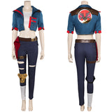 League of Legends Vi Cosplay Disfraz Adulto Hombre Mujer Traje De Carnaval Halloween Fiesta