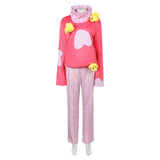 Pijama rosa de Lucifer de Hazbin Hotel para hombre adulto, traje para fiesta de carnaval y Halloween.