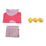 Pijama rosa de Lucifer de Hazbin Hotel para hombre adulto, traje para fiesta de carnaval y Halloween.