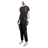 Resident Evil 4 Remake Leon S.Kennedy Abrigo​ Cosplay Disfraz Adulto Hombre Traje De Carnaval Halloween Fiesta
