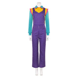 Stranger Things Holly Wheeler Cosplay Traje morado Fiesta de Halloween y Carnaval
