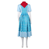 Stranger Things Holly Wheeler Cosplay Vestido azul para mujer Fiesta de Halloween Carnaval