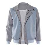 Stranger Things Mike Cosplay Abrigo gris Hombre Fiesta de Halloween Carnaval