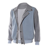 Stranger Things Mike Cosplay Abrigo gris Hombre Fiesta de Halloween Carnaval