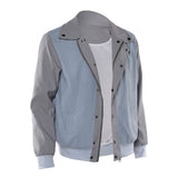 Stranger Things Mike Cosplay Abrigo gris Hombre Fiesta de Halloween Carnaval
