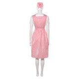 Stranger Things Nancy Wheeler Cosplay Pink Dress Halloween Carnival Party Suit