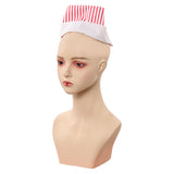 Stranger Things Nancy Wheeler Cosplay Pink Dress Halloween Carnival Party Suit