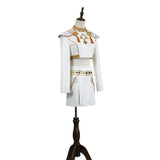 Traje blanco de cosplay para niños Zoey Traje de Halloween y carnaval