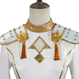 Traje blanco de cosplay para niños Zoey Traje de Halloween y carnaval