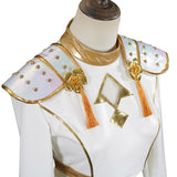 Traje blanco de cosplay para niños Zoey Traje de Halloween y carnaval