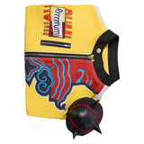 Traje de cosplay amarillo Rumi para mujer adulta traje para fiesta de Halloween y carnaval