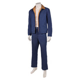 Traje de cosplay azul de Dmitri Antonov de Stranger Things para hombre adulto traje de fiesta de carnaval y Halloween.  