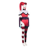 Traje de cosplay de Kitty del Hazbin Hotel para mujer adulta traje para fiesta de carnaval de Halloween.