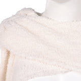 Traje de cosplay de Padmé Amidala con capa blanca para Halloween, carnaval y fiestas