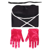 Traje de cosplay Hazbin Hotel Angel Dust negro para mujer adulta traje para fiesta de Halloween y carnaval