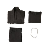 Traje de cosplay misterioso para hombre adulto traje de carnaval para fiesta de Halloween
