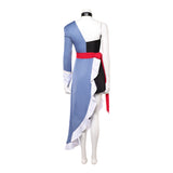 Traje de cosplay morado de Hazbin Hotel Vaggie para mujer adulta traje para fiesta de Halloween y carnaval. 