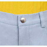 Traje de cosplay Mystery amarillo y morado para fiesta de Halloween y carnaval