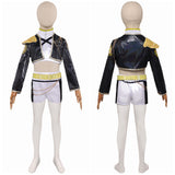Traje de cosplay negro para niños Rumi Traje para fiesta de Halloween y carnaval