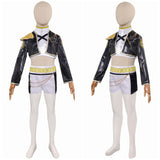 Traje de cosplay negro para niños Rumi Traje para fiesta de Halloween y carnaval