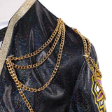 Traje de cosplay negro para niños Rumi Traje para fiesta de Halloween y carnaval