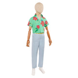 Traje de cosplay para niños Abby Green para Halloween y fiestas de carnaval