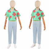 Traje de cosplay para niños Abby Green para Halloween y fiestas de carnaval