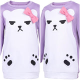 Traje de cosplay para niños Mira Purple para Halloween y carnaval