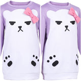 Traje de cosplay para niños Mira Purple para Halloween y carnaval