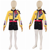 Traje de cosplay para niños Rumi Traje amarillo Traje de Halloween y carnaval