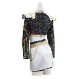 Traje de cosplay para niños Zoey Traje negro Traje de Halloween y carnaval