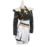 Traje de cosplay para niños Zoey Traje negro Traje de Halloween y carnaval