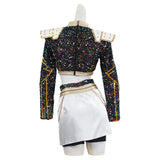 Traje de cosplay para niños Zoey Traje negro Traje de Halloween y carnaval