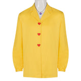 Traje de cosplay Romance para hombre adulto traje de fiesta amarillo para Halloween y carnaval