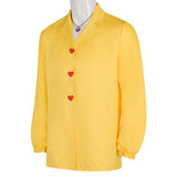 Traje de cosplay Romance para hombre adulto traje de fiesta amarillo para Halloween y carnaval