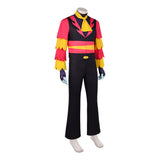 Traje de cosplay Vox Black del Hazbin Hotel para hombre adulto traje para fiesta de carnaval y Halloween.