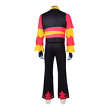Traje de cosplay Vox Black del Hazbin Hotel para hombre adulto traje para fiesta de carnaval y Halloween.