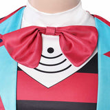 Traje de cosplay Vox Blue de Hazbin Hotel para hombres adultos Traje para fiesta de Halloween y carnaval.