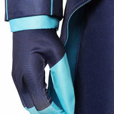 Traje de cosplay Vox Blue de Hazbin Hotel para hombres adultos Traje para fiesta de Halloween y carnaval.