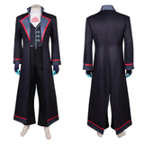 Traje de Cosplay Vox Negro de Hazbin Hotel para Hombre Adulto, Disfraz para Fiesta de Halloween o Carnaval