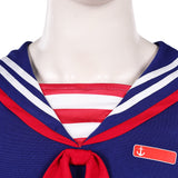 Traje de marinero de Steve Harrington de Stranger Things para hombre adulto para Halloween carnaval o fiesta. 