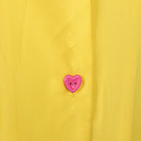 Traje romántico amarillo para hombre adulto disfraz de cosplay traje de carnaval para Halloween