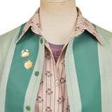 Traje verde de Max Mayfield de Stranger Things para hombre para Halloween y fiestas de carnaval