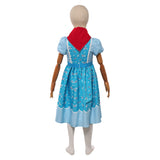 Vestido azul de cosplay de Holly Wheeler de Stranger Things para niños, para Halloween y fiestas de carnaval