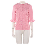 Wicked Glinda malvada rosa y azul para mujer adulta traje para carnaval y fiesta de Halloween.  