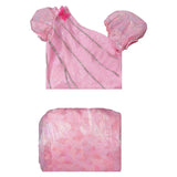 Wicked Vestido rosa de Glinda para disfraz de Halloween para niños traje para fiesta de carnaval 