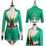 Juego Genshin Impact Venti Alice in Wonderland Mr Bunny Cosplay Disfraz Traje Fiesta Halloween DISFRAZDEDIADEBRUJAS.ES®