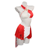 Genshin Impact Yae Miko swimsuit bañador Cosplay Disfraz Traje De Carnaval Halloween Fiesta