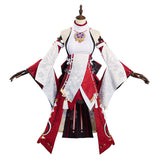 Juego Genshin Impact - Yae Miko Cosplay Halloween Disfraz Falda Vestido Carnaval Traje Per.