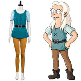 Anime Disenchantment 3-Princess Bean Tiabeanie Cosplay Disfraz Navidad Halloween Carnaval Fiesta Traje
